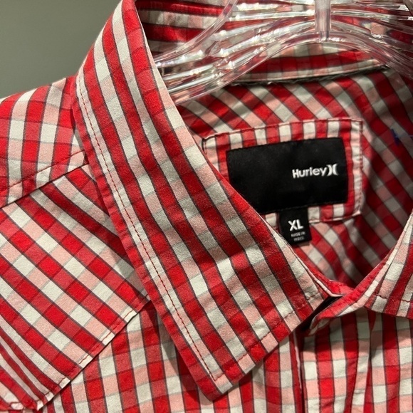 Men’s Hurley Long Sleeve Button Down Size XL - Picture 3 of 7